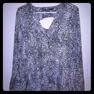 GUESS Snake Skin Blouse